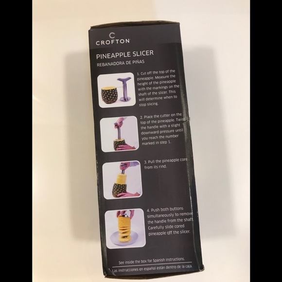 NWT Crofton Stainless Steel Pineapple Slicer - Picture 11 of 14